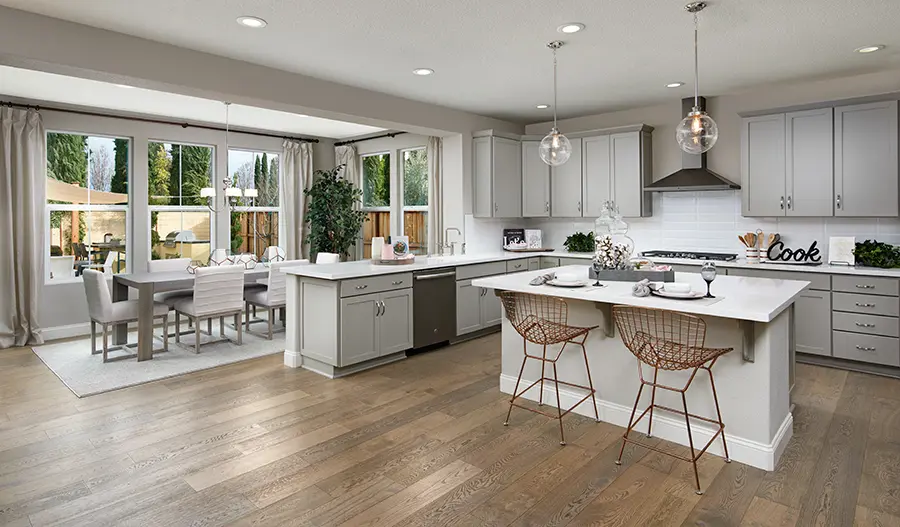 Kitchen and nook of the Seth plan in NCA