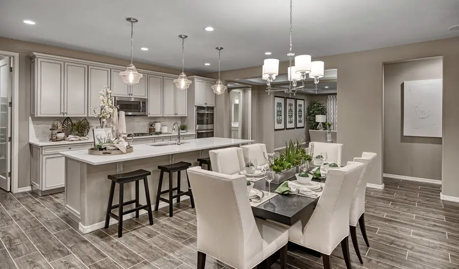 The Harley Kitchen Nook of the Harley plan in PHX
