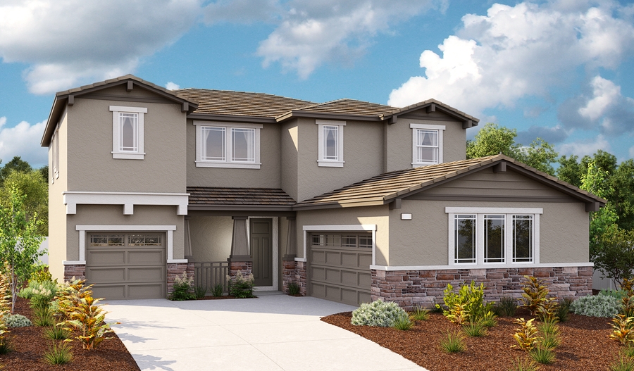Thomas Floor Plan At Rosewood At Spencer S Crossing Richmond American Homes