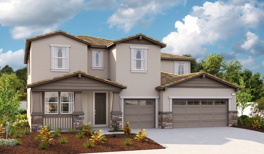 Dillon II floor plan at Rosewood at Spencer's Crossing Richmond American Homes