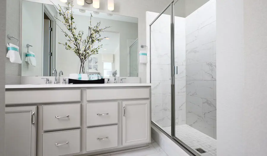 Owner's bathroom of the Chicago plan in DEN