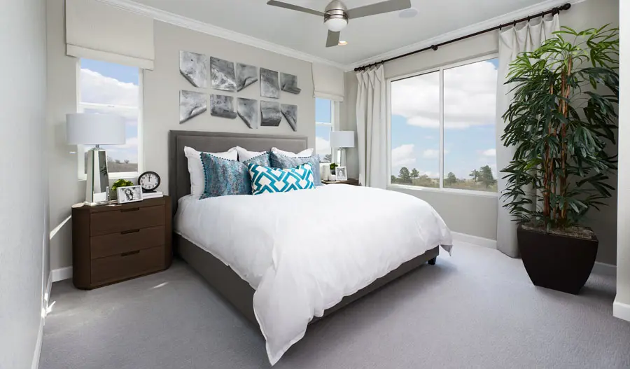 Owner's bedroom of the Chicago plan in DEN