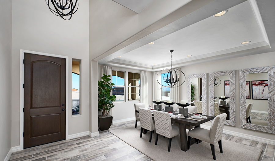 Dining Room Dining room of the Dillon II plan in Tucson