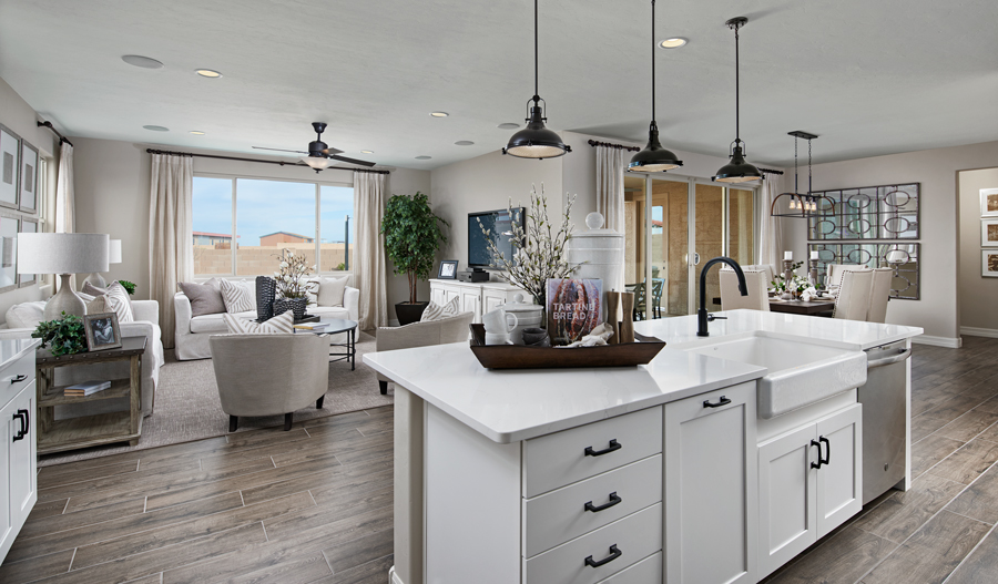 Deacon floor plan at Falcon Ridge Richmond American Homes