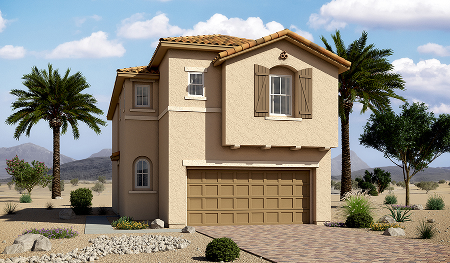 Exterior A of the Hibiscus floor plan