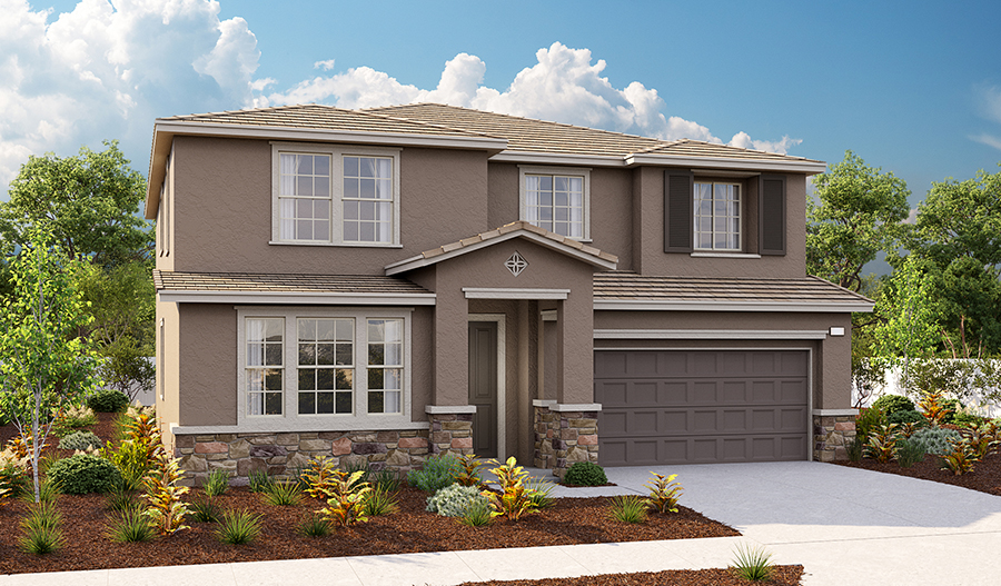 Exterior B of the Ammolite floor plan