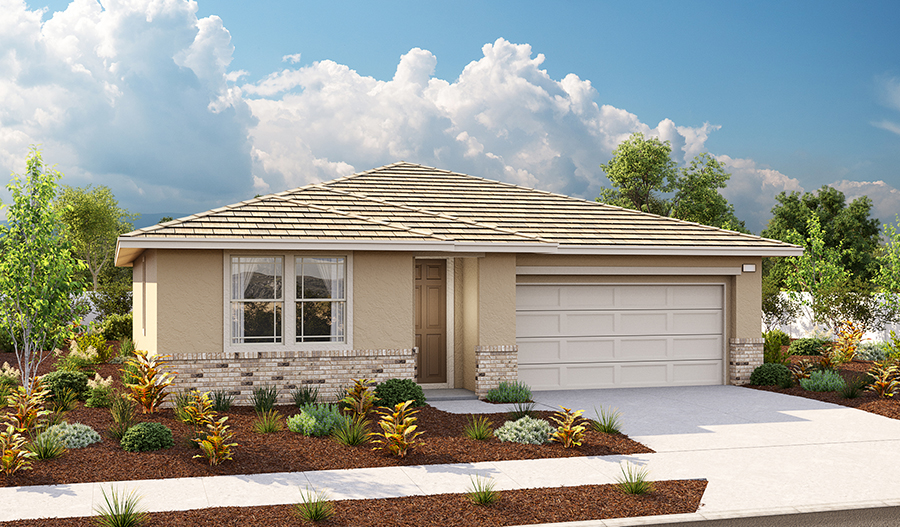 Exterior D of the Agate floor plan