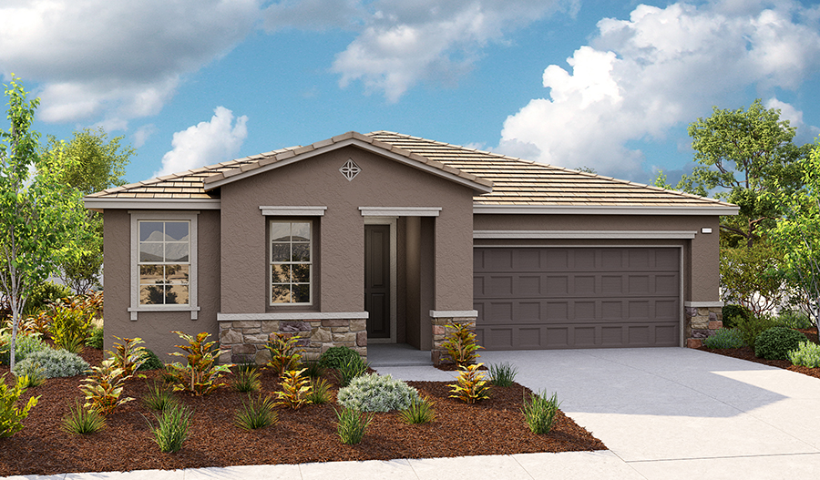 Exterior B of the Alexandrite floor plan