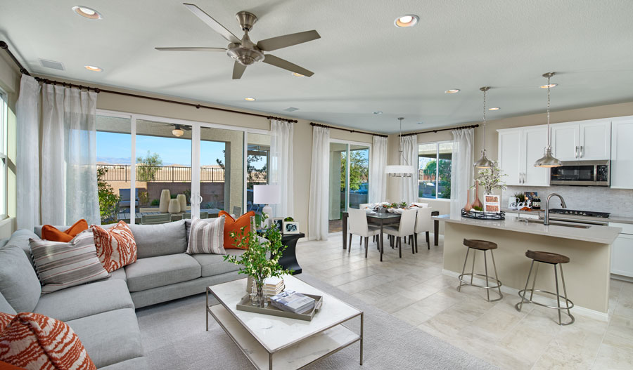 Hibiscus floor plan at Seasons at Fullerton Cove Richmond American Homes
