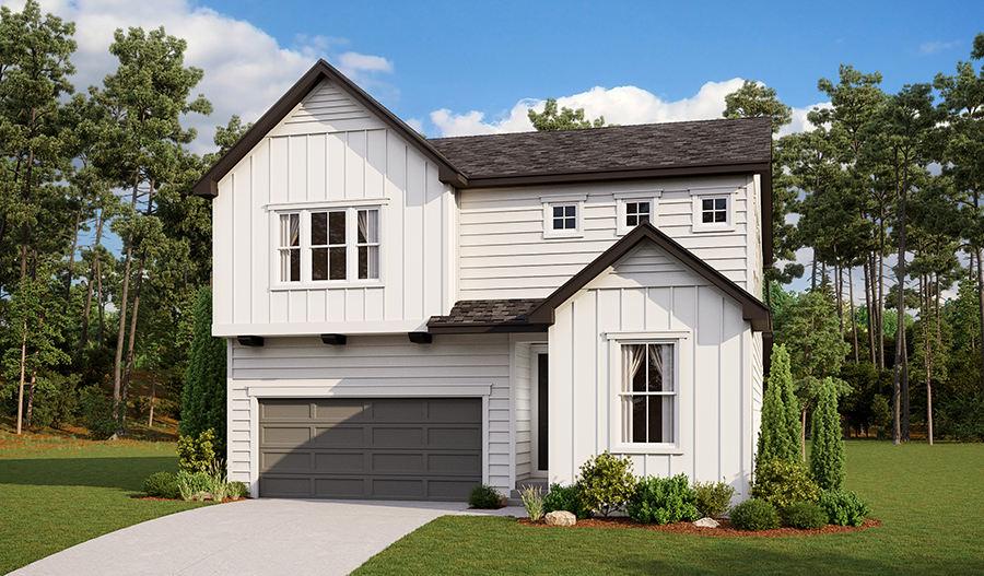 Moonstone floor plan at The Ridge at Harmony Road Richmond American Homes