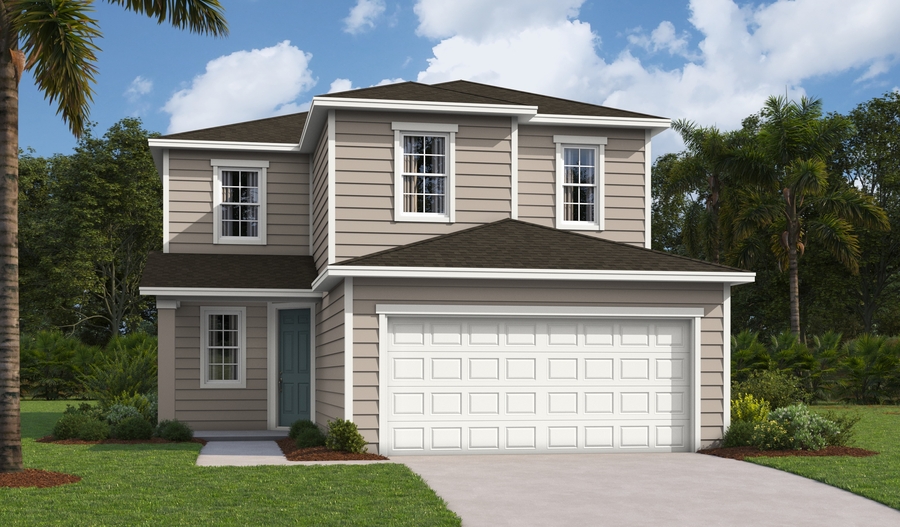 Exterior K of the Pine floor plan