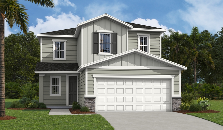 Exterior L of the Pine floor plan