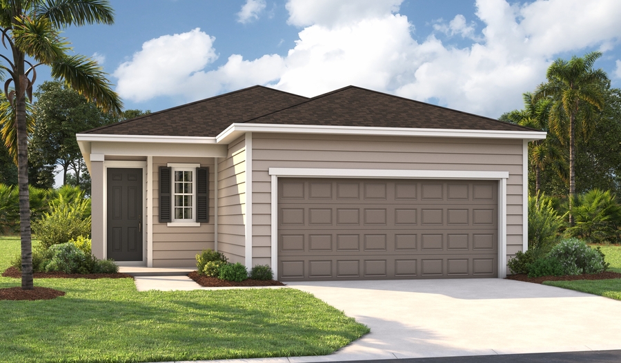 Exterior K of the Beech floor plan