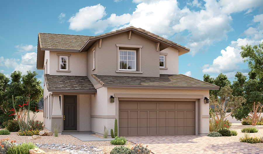 Exterior A of the Dogwood floor plan