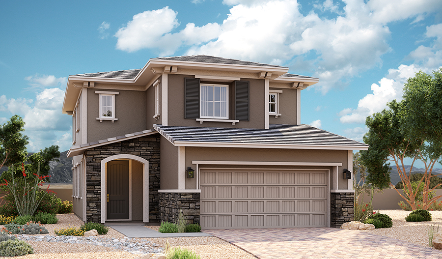 Exterior C of the Dogwood floor plan
