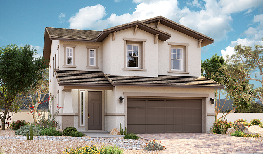 Exterior A of the Birch floor plan
