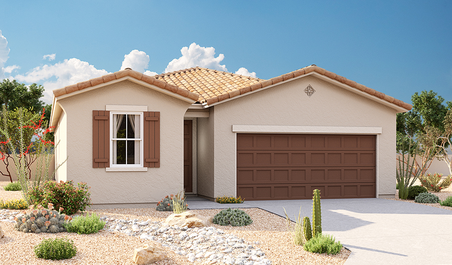 Peridot floor plan at Seasons at Tamaron Ranch Richmond American Homes