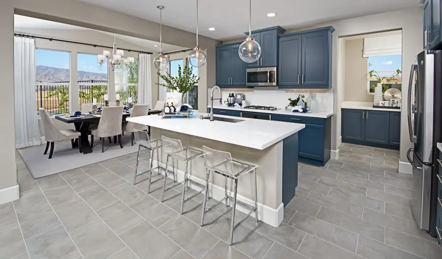 The Andrea Kitchen of the Andrea floor plan in Inland Empire