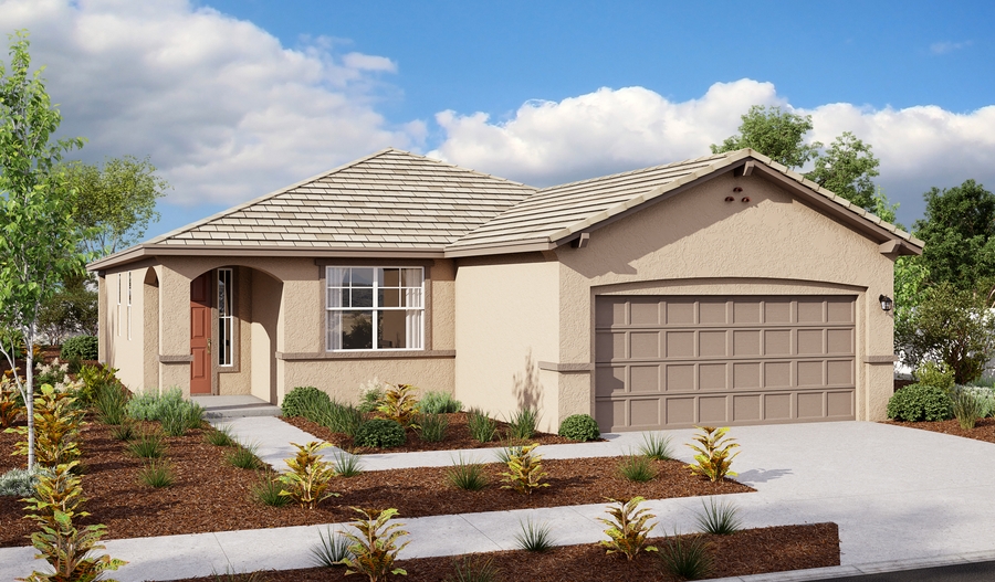 The Abrams - Elevation A Exterior A of the Abrams floor plan