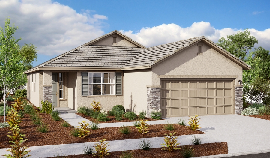 The Abrams - Elevation C Exterior C of the Abrams floor plan