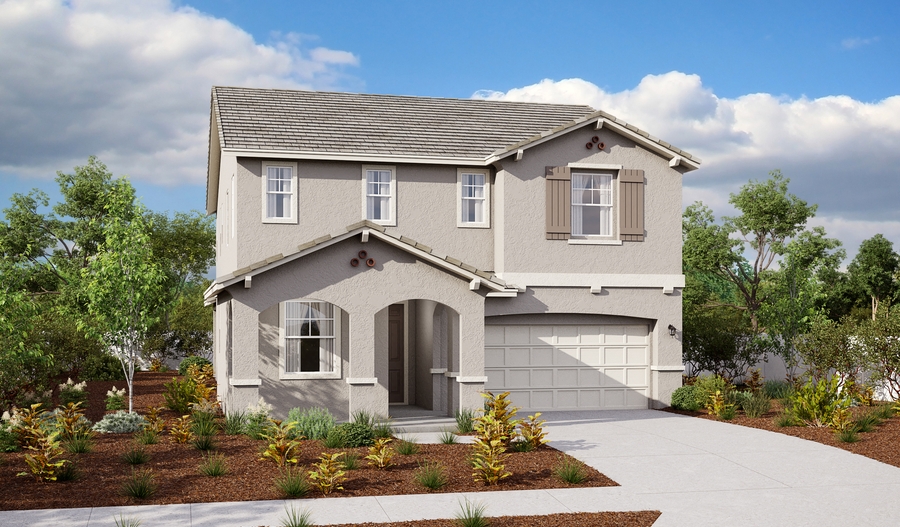 The Sanford - Elevation A Exterior A of the Sanford floor plan