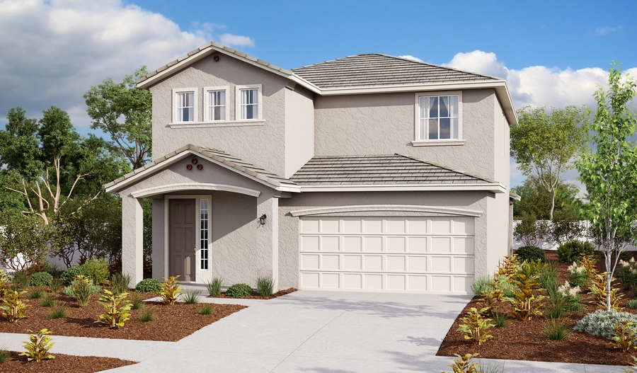 Exterior A of the Beaumont floor plan