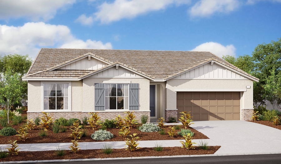 Delaney floor plan at Overlook at Summerwind Trails Richmond American