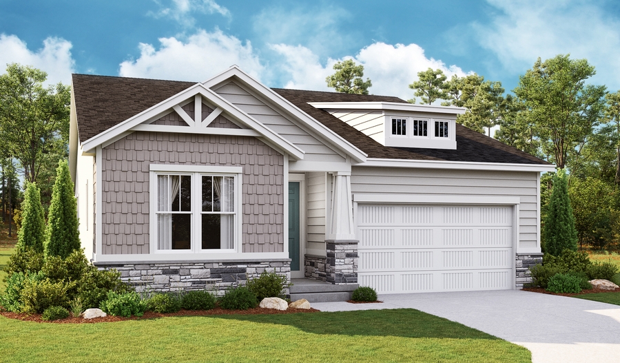 The Annette - Elevation E Exterior E of the Annette floor plan