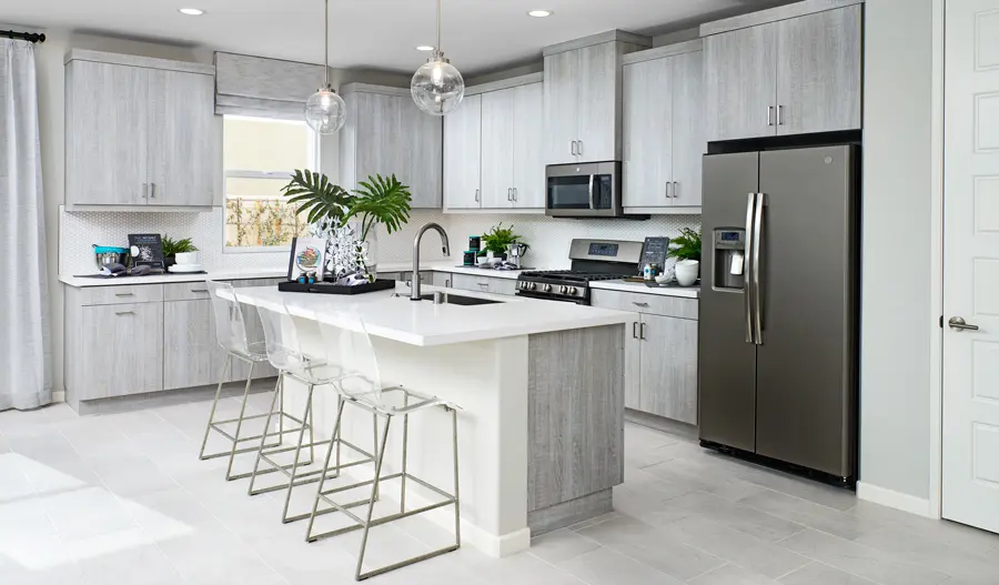 Kitchen of the Agate floor plan