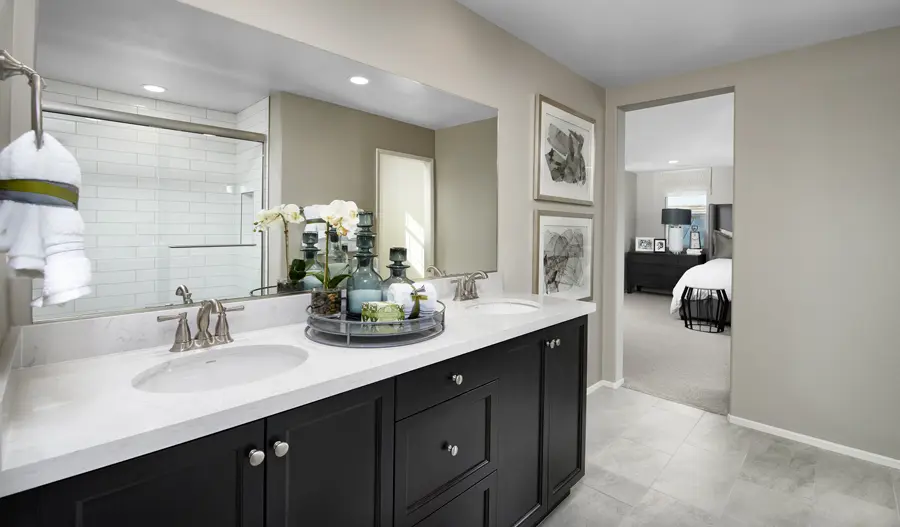 Owner's bathroom of the Tourmaline floor plan