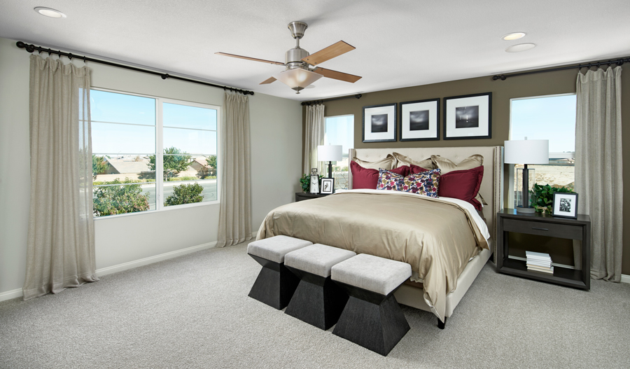 Owner's bedroom of the Ammolite plan in SCA
