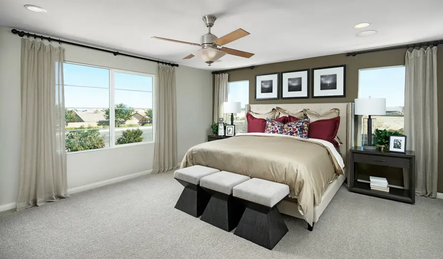 Owner's bedroom of the Ammolite plan in SCA