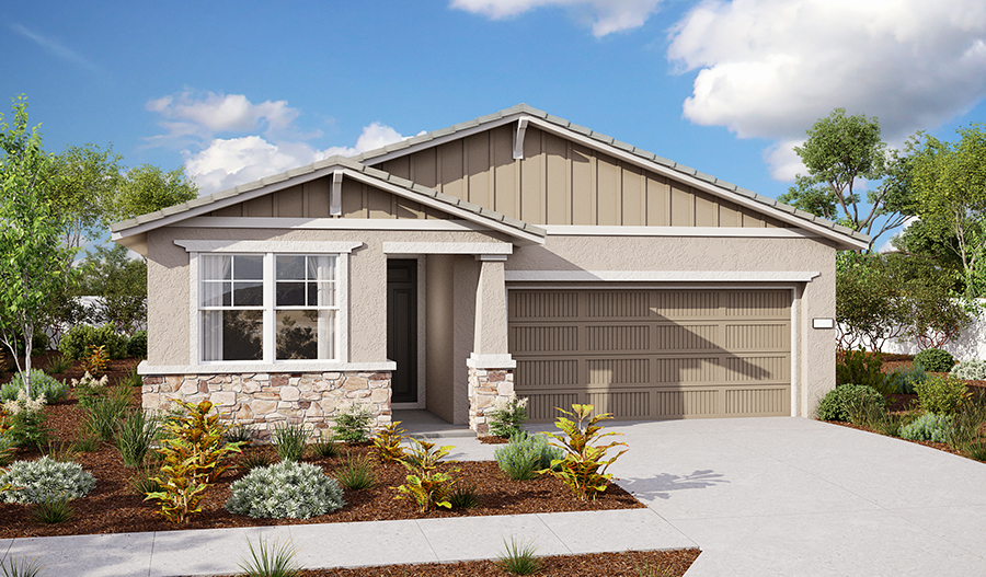 Peridot floor plan at Ladera at White Rock Springs Ranch Richmond