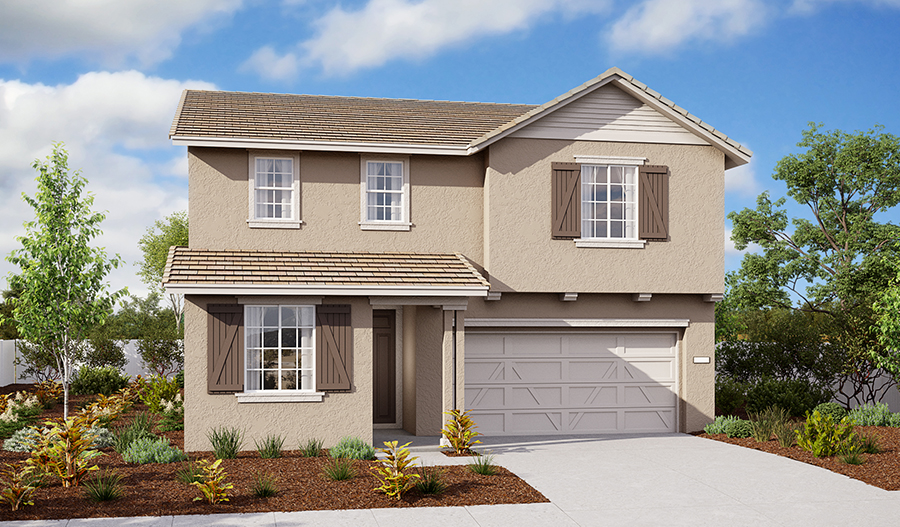 Moonstone floor plan at Ladera at White Rock Springs Ranch Richmond