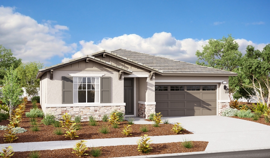 Agate floor plan at Seasons at Spencer's Crossing Richmond American Homes