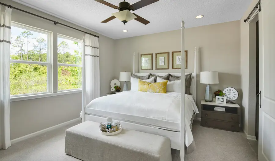 Owner's bedroom of the Larimar plan in JAX