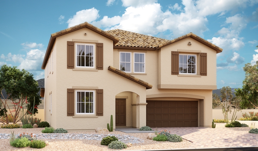 The Sage - Elevation A Exterior A of the Sage floor plan