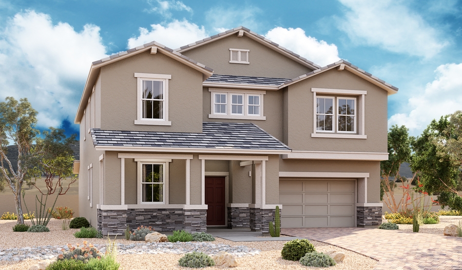 The Sage - Elevation B Exterior B of the Sage floor plan