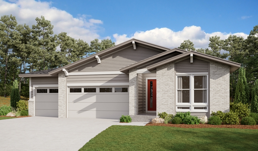 The Onyx - Elevation D Exterior D of the Onyx floor plan