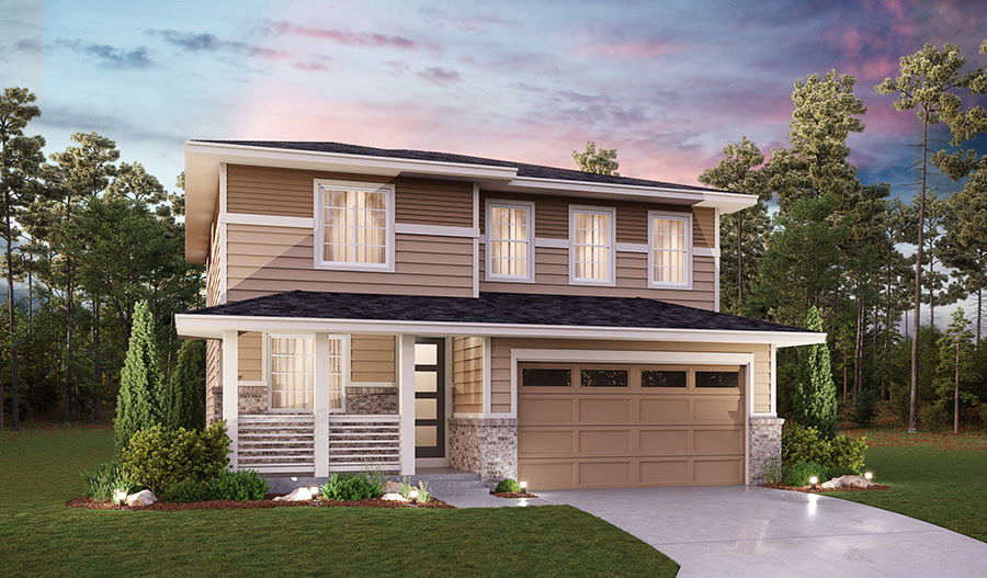 Exterior C of the Lapis floor plan