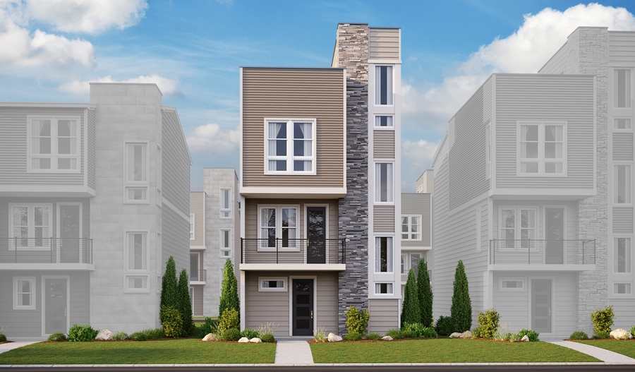 Exterior A of the Soho floor plan