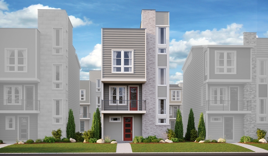 Exterior C of the Soho floor plan