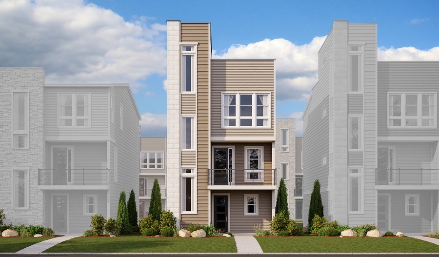 Exterior A of the Greenwich floor plan