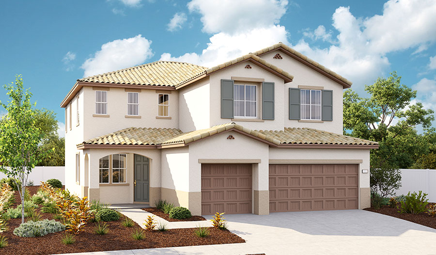 Exterior A of the Seth floor plan