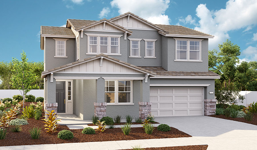 The Sienna - Elevation C Exterior C of the Sienna floor plan