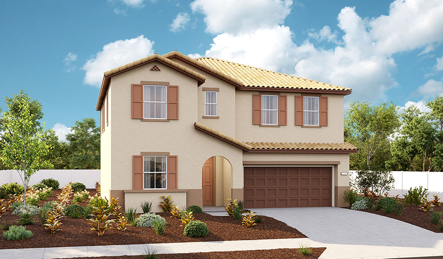 The Andrea - Elevation A Exterior a of the Andrea floor plan