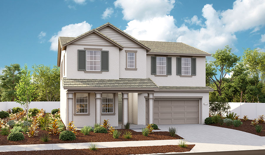 The Andrea - Elevation B Exterior B of the Andrea floor plan