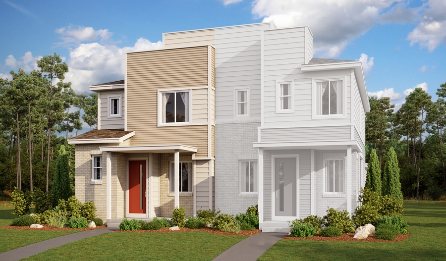Exterior C of the Boston floor plan