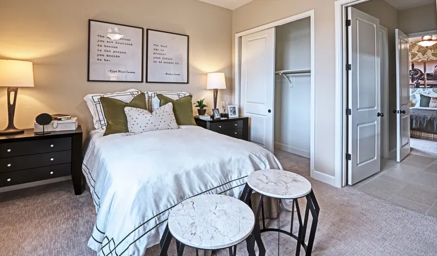The Cassandra Guest bedroom of the Cassandra plan in Tucson