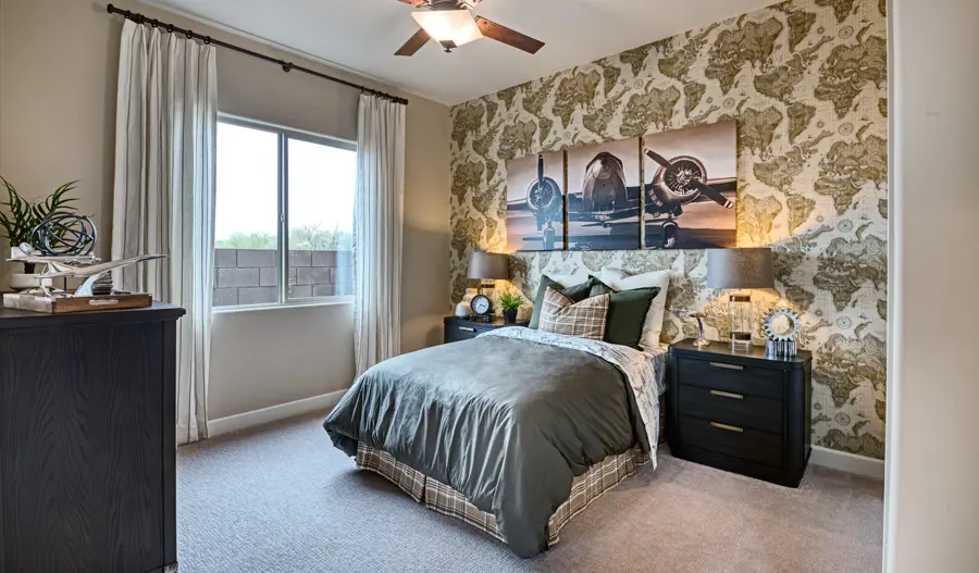 The Cassandra Guest bedroom of the Cassandra plan in Tucson
